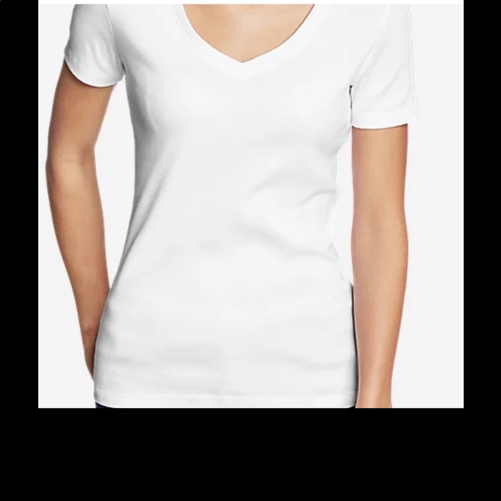NEW NEVER BEEN WORN. Eddie Bauer V Neck T-shirt.